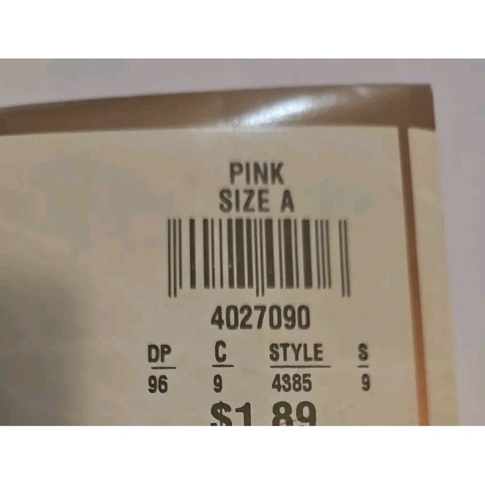 Studio C Ultra‎ Sheer Pantyhose Sandalfoot Pink Size A NEW